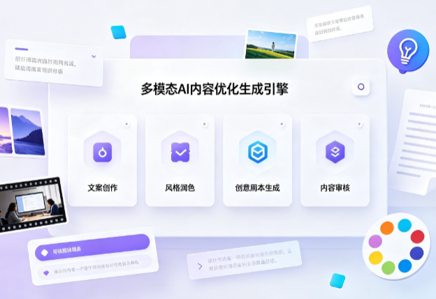 山阳区AI智能内容优化创新 多模态生成技术丰富数字内容创作生态