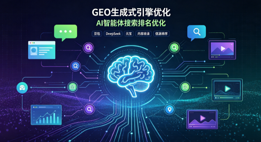 山阳区GEO 浪潮来袭：生成式引擎优化崛起，创作者争抢豆包、DeepSeek、元宝智能体流量入口